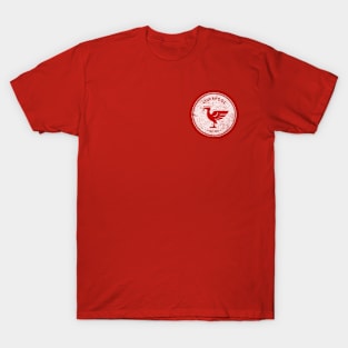 Liverpool Liverbird Small RED Vintage Retro T-Shirt